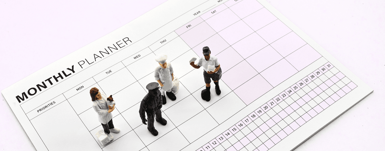 Monthly planner